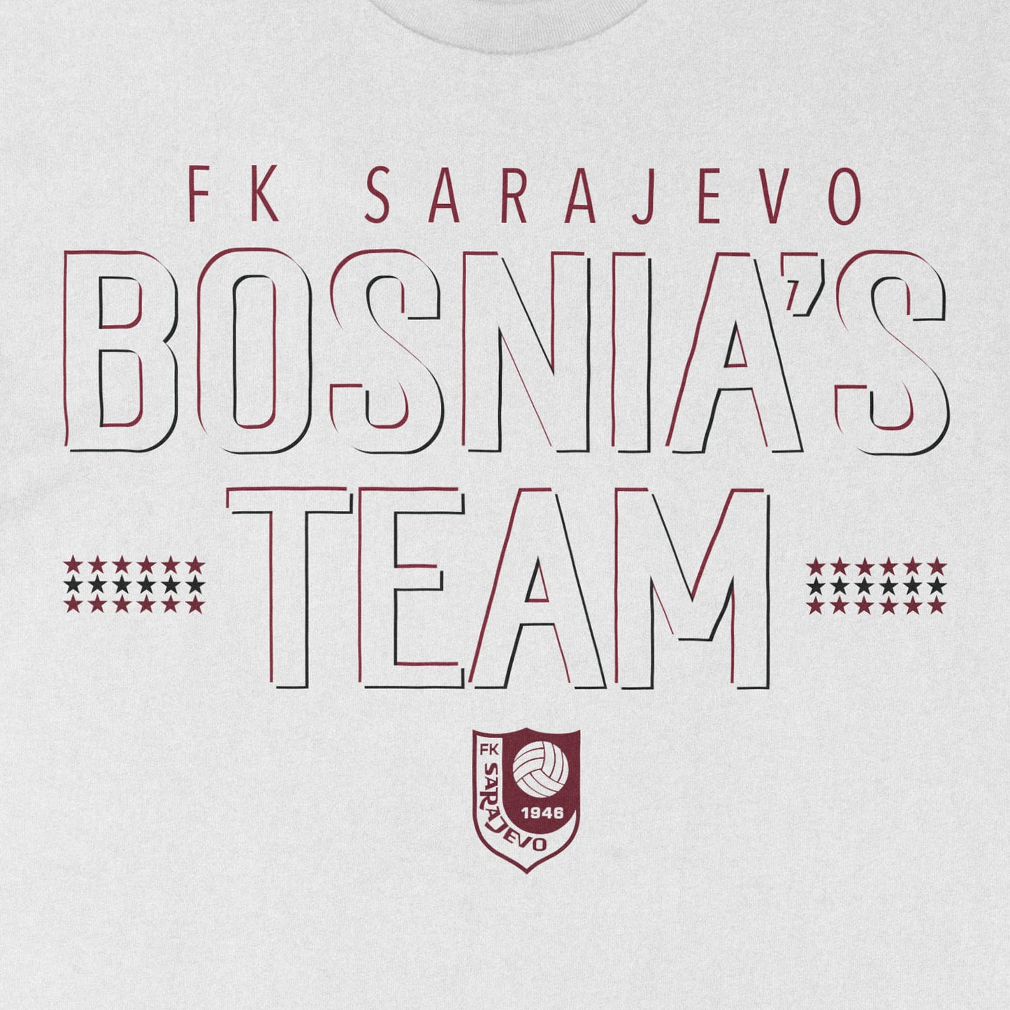 Bosnia's Team Tee