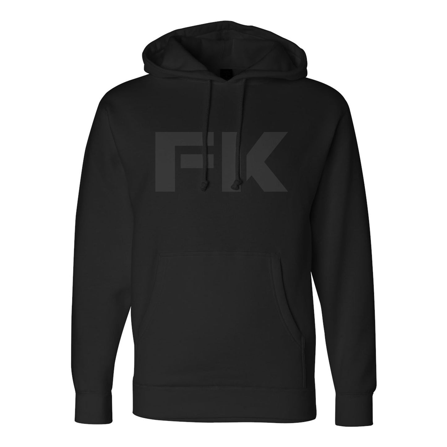 FK Stencil Tonal Print Hoodie