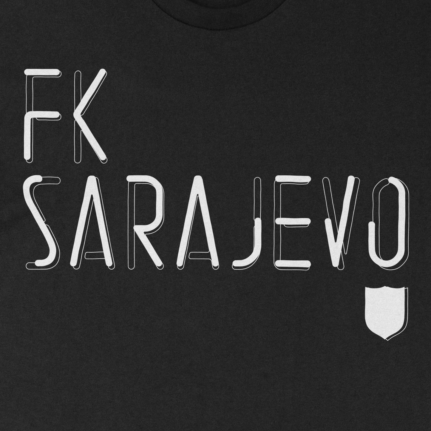 FK Sarajevo Line Logo Tee