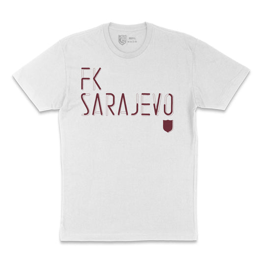 FK Sarajevo Line Logo Tee