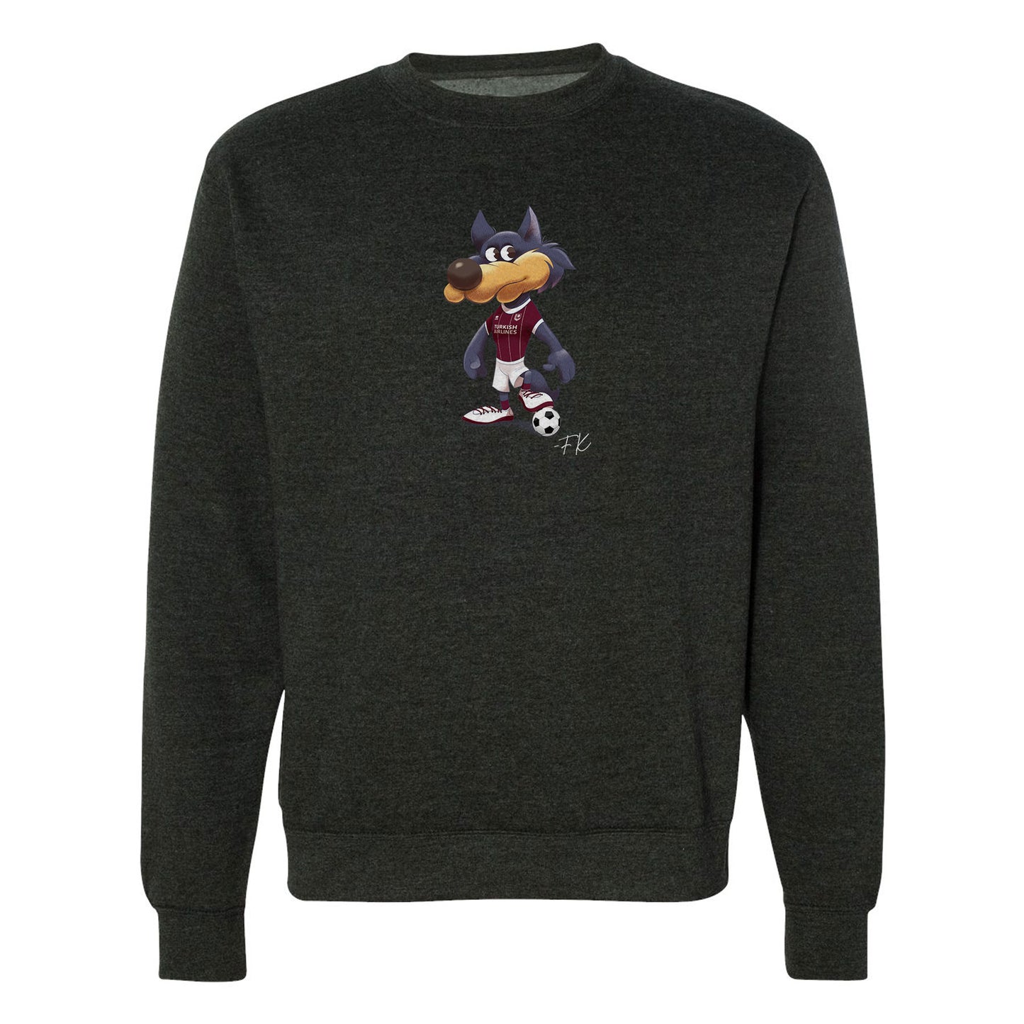 The Vučko Edition - FK Printed Crew Neck Sweatshirt