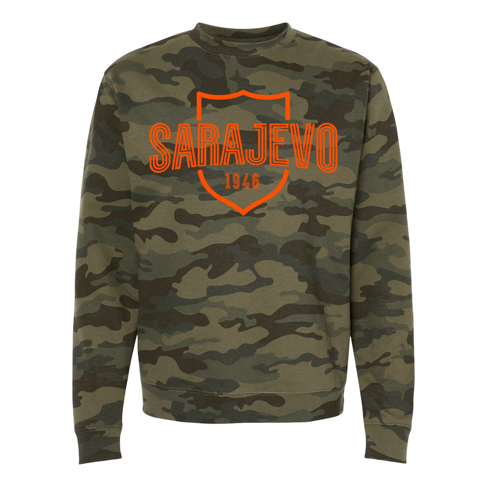 Sarajevo Camo Shield Sweatshirt