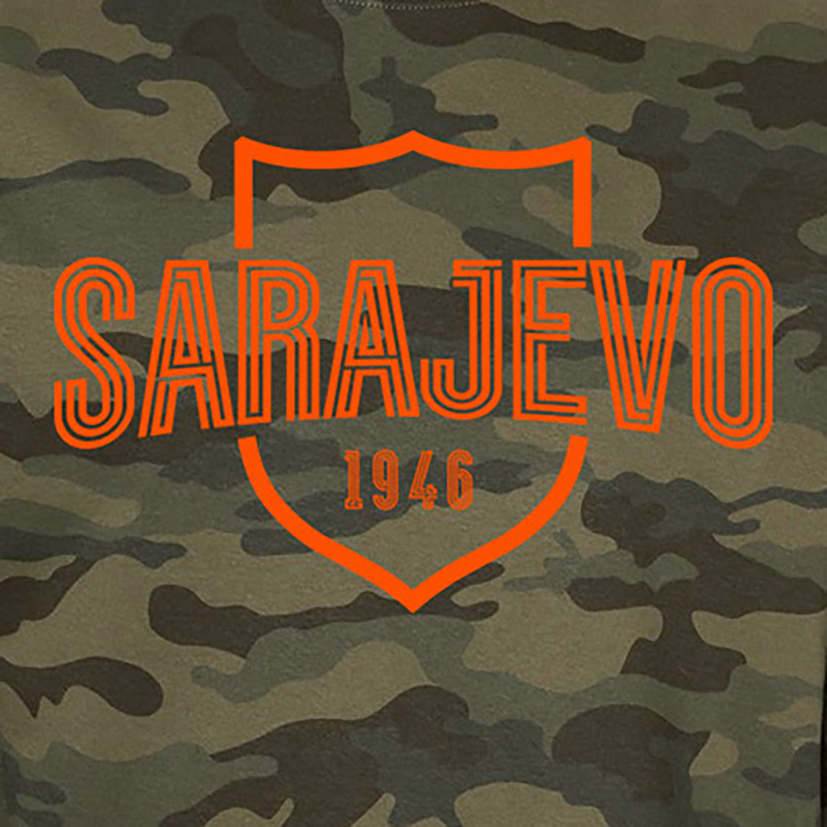 Sarajevo Camo Shield Sweatshirt