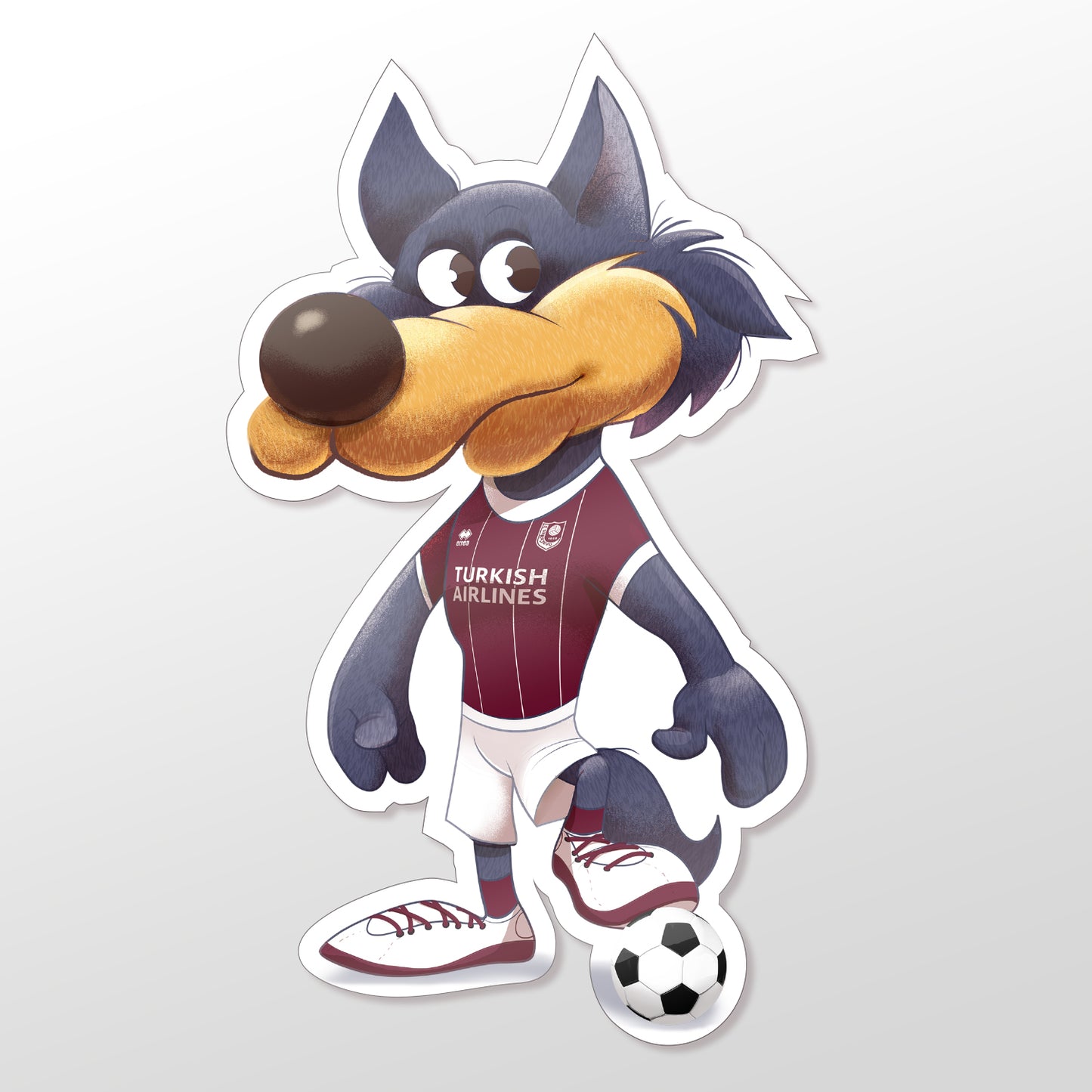 FK Sarajevo Vucko Decal - LIMITED EDITION