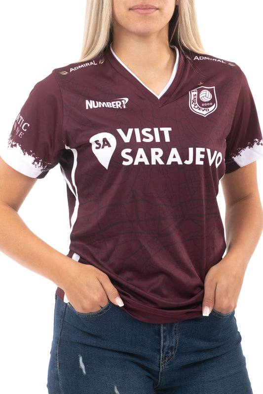 SFK Sarajevo Women's Jersey - 2022-2023 - Bordeaux