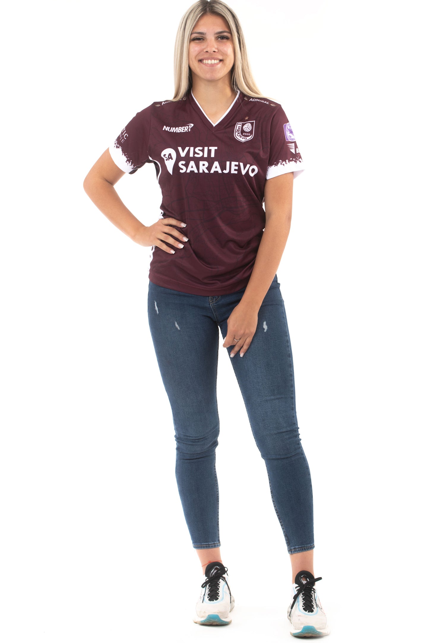 SFK Sarajevo Women's Jersey - 2022-2023 - Bordeaux