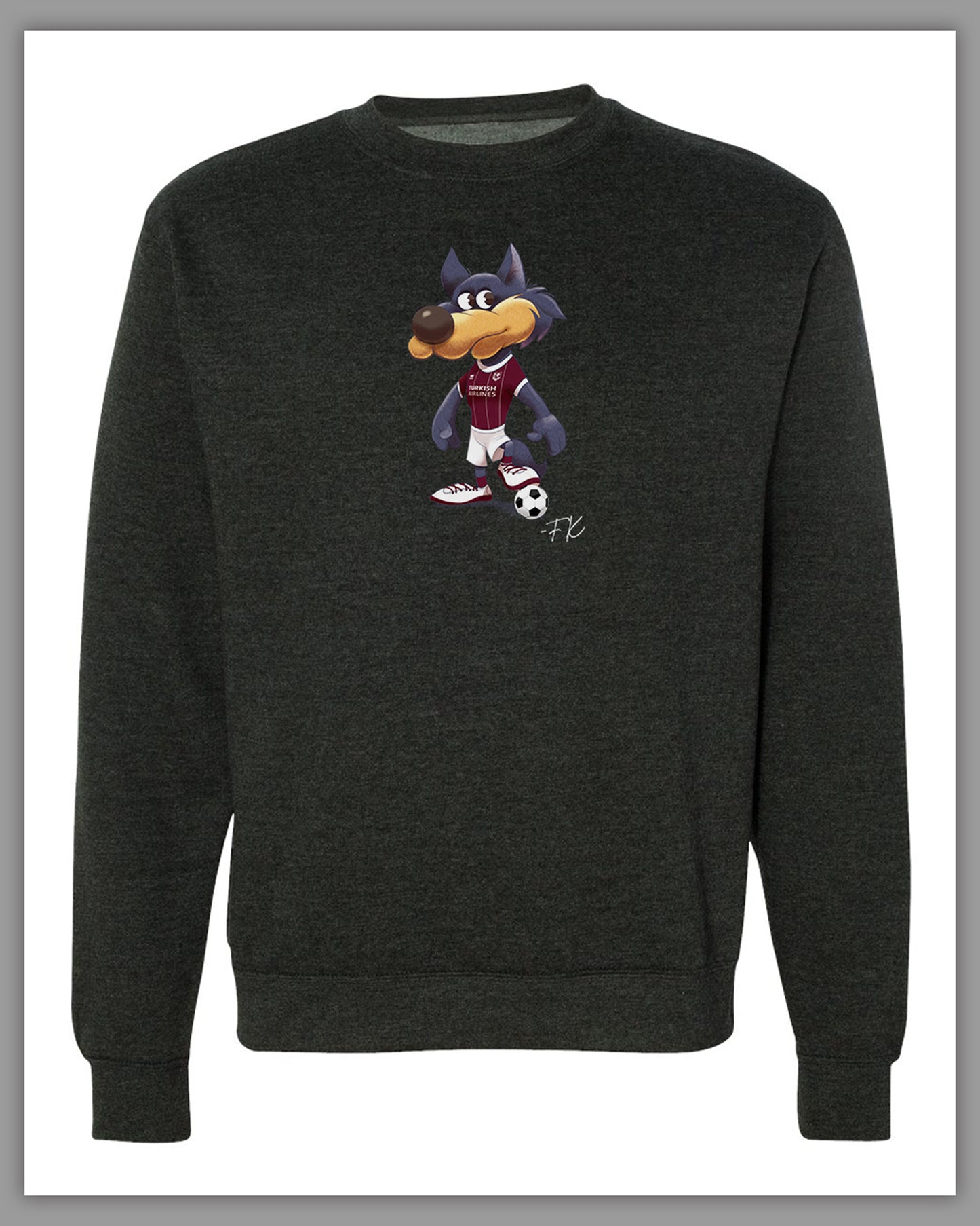 The Vučko Edition - FK Printed Crew Neck Sweatshirt