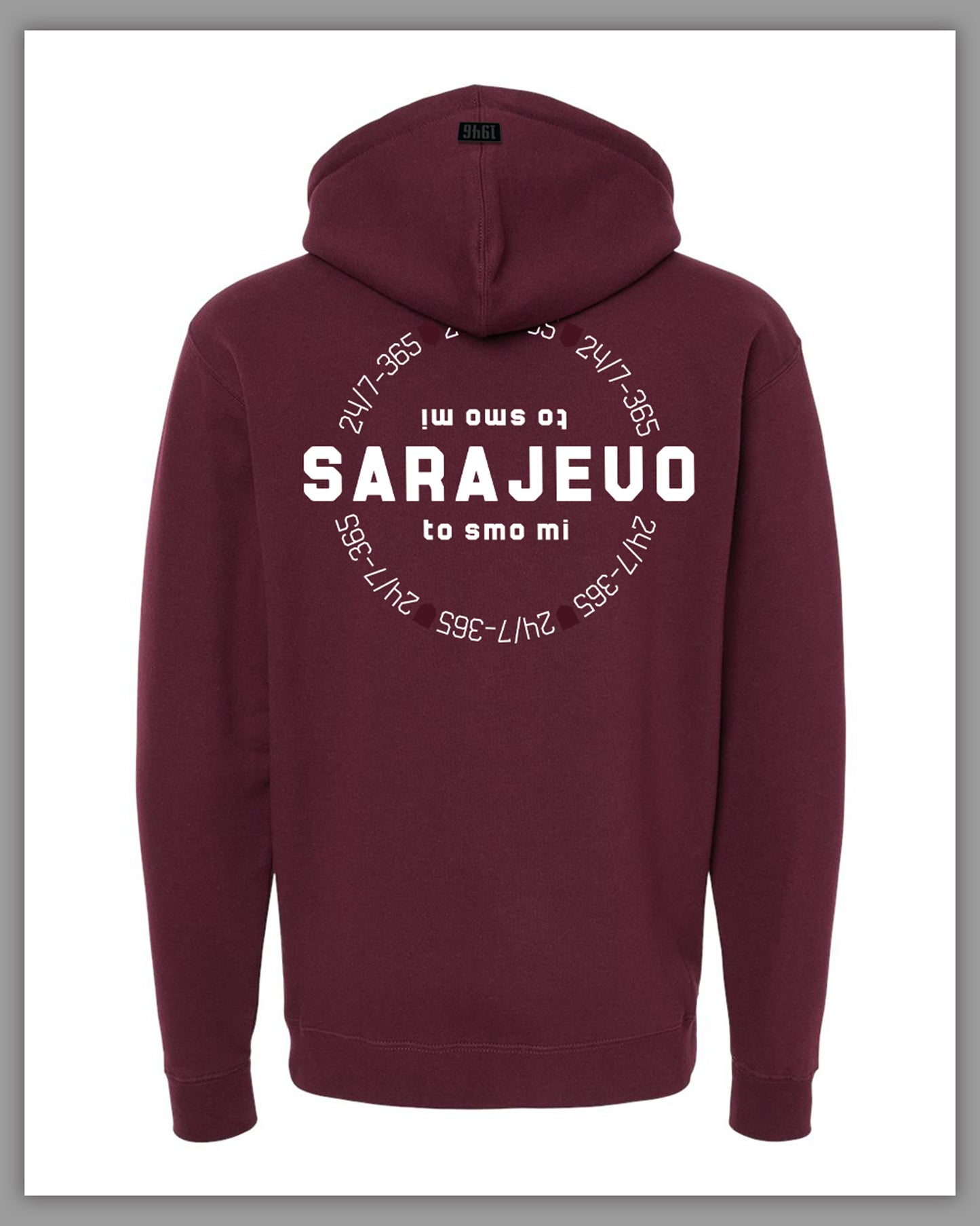 To Smo Mi Printed Hoodie