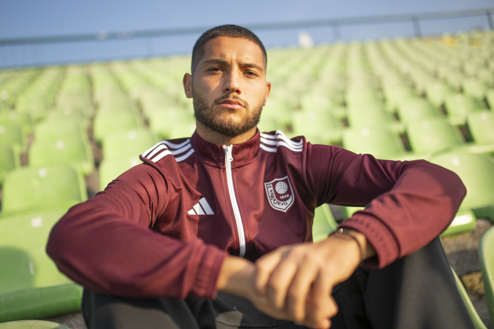 FK Sarajevo Official Bordo Track Jacket 2025