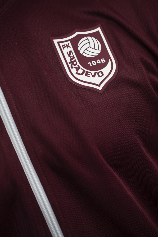 FK Sarajevo Official Premium Maroon Hoodie