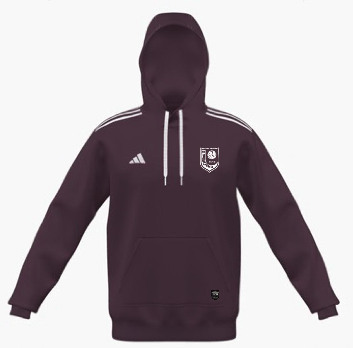FK Sarajevo Official Premium Maroon Hoodie