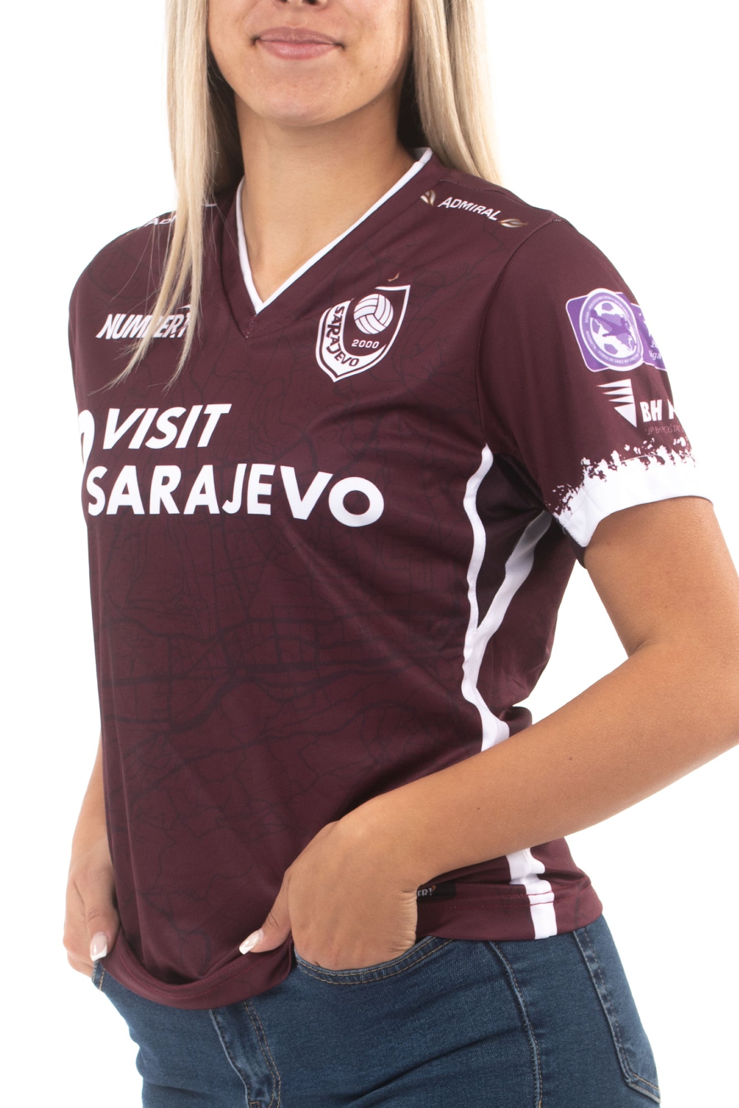 SFK Sarajevo Women's Jersey - 2022-2023 - Bordeaux