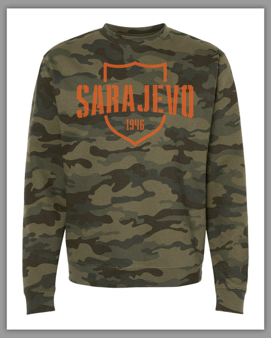 Sarajevo Camo Shield Sweatshirt