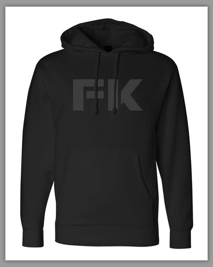 FK Stencil Tonal Print Hoodie